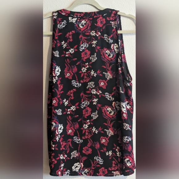 Dalia Floral Sleeveless Blouse, Size Large - Picture 2 of 4